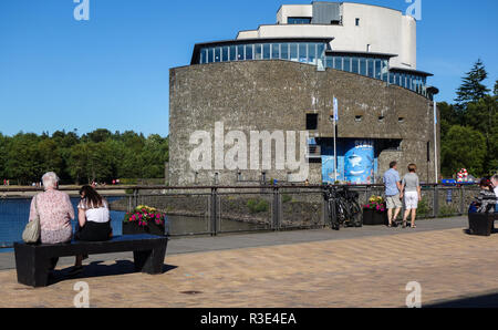 Sea Life Aquarium in Loch Lomond Loch Lomond Shores Stockfoto