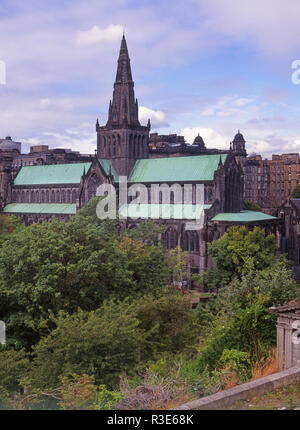 Glasgow Cathedral, Glasgow, Schottland, Vereinigtes Königreich Stockfoto