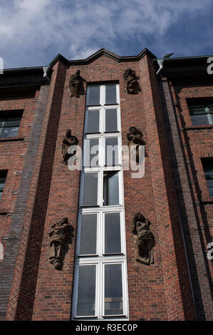 Antike Architektur im ehemaligen Ostberlin, Deutschland Stockfoto