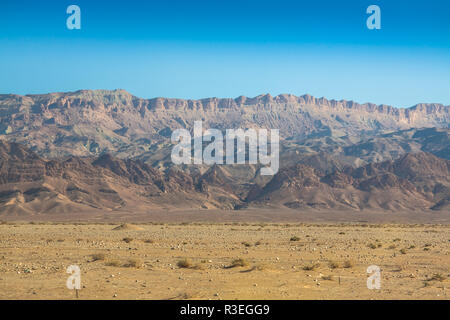 Atlas Gebirge, chebika, Grenze der Sahara, Tunesien Stockfoto