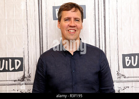 NEW YORK, NY - 15. Mai: Bauen präsentiert Autor Jeff Kenney diskutieren würde auch eines Wimpy Kid: Die Langstrecke' am Bau Studio am 15. Mai 2017 in New York City. (Foto von Steve Mack/S.D. Mack Bilder) Stockfoto