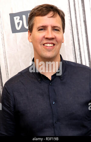 NEW YORK, NY - 15. Mai: Bauen präsentiert Autor Jeff Kenney diskutieren würde auch eines Wimpy Kid: Die Langstrecke' am Bau Studio am 15. Mai 2017 in New York City. (Foto von Steve Mack/S.D. Mack Bilder) Stockfoto