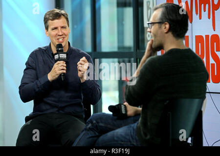 NEW YORK, NY - 15. Mai: Bauen präsentiert Autor Jeff Kenney diskutieren würde auch eines Wimpy Kid: Die Langstrecke' am Bau Studio am 15. Mai 2017 in New York City. (Foto von Steve Mack/S.D. Mack Bilder) Stockfoto