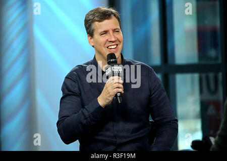 NEW YORK, NY - 15. Mai: Bauen präsentiert Autor Jeff Kenney diskutieren würde auch eines Wimpy Kid: Die Langstrecke' am Bau Studio am 15. Mai 2017 in New York City. (Foto von Steve Mack/S.D. Mack Bilder) Stockfoto