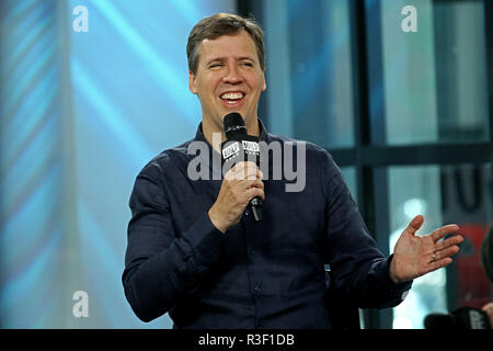 NEW YORK, NY - 15. Mai: Bauen präsentiert Autor Jeff Kenney diskutieren würde auch eines Wimpy Kid: Die Langstrecke' am Bau Studio am 15. Mai 2017 in New York City. (Foto von Steve Mack/S.D. Mack Bilder) Stockfoto