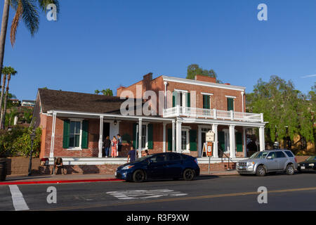 Whaley House in der Old Town San Diego State Historic Park, San Diego, California, United States. Stockfoto