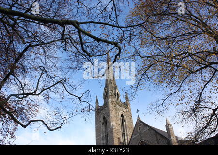 St Stephens Vereinigte Reformierte Kirche auf Neue Spaziergang in Leicester, England Stockfoto