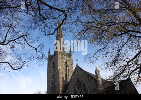 St Stephens Vereinigte Reformierte Kirche auf Neue Spaziergang in Leicester, England Stockfoto