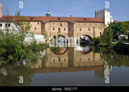 Stadt Gläser in Amberg Stockfoto