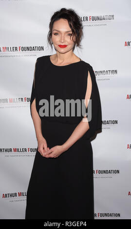 2018 Arthur Miller Stiftung NYC Mit: Katrina Lenk Wo: New York, New York, United States Wenn: 22 Okt 2018 Credit: Patricia Schlein/WENN.com Stockfoto