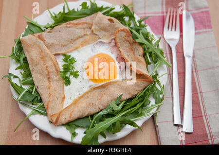 Galette de Sarasin Stockfoto