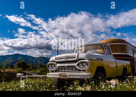 Classic Ford F250 in Guatemala Stockfoto