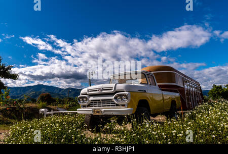 Classic Ford F250 in Guatemala Stockfoto