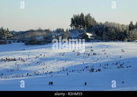 Winter Spektakel Stockfoto