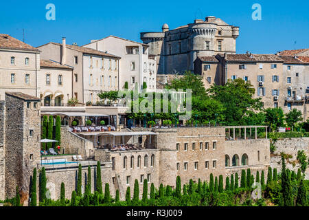 Gordes mittelalterliches Dorf in Südfrankreich (Provence) Stockfoto