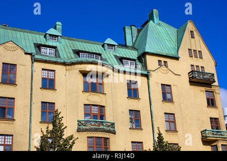 Jugendstil in helsinki Stockfoto