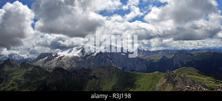 Pordoi top Stockfoto