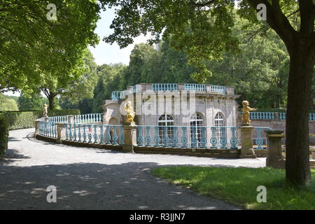Schloss Wilhelmsthal in Nordhessen Stockfoto