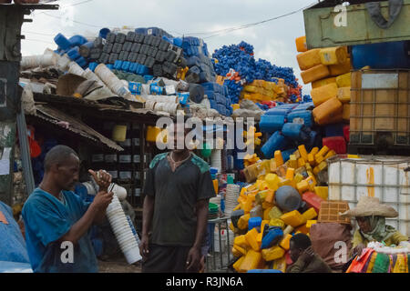 Merkado Markt, Addis Ababa, Äthiopien Stockfoto