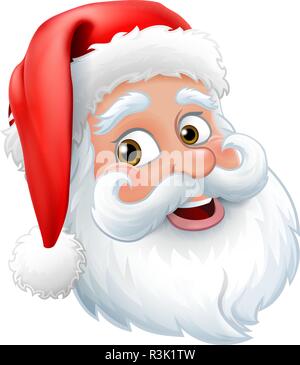 Santa Claus Weihnachtsmann Cartoon Charakter Stock Vektor