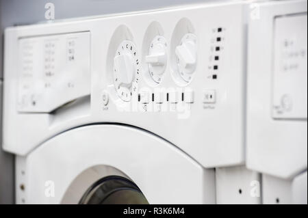 Waschmaschine Bedienfeld Stockfoto