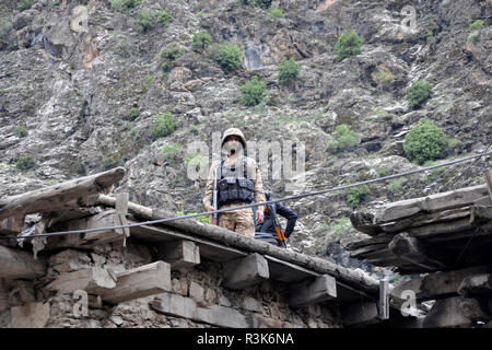 Pakistan, Rambur Dorf Stockfoto