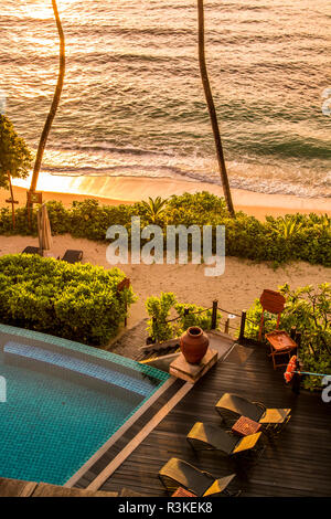 Hilton DoubleTree Resort und Spa, Mahe, Republik der Seychellen, Indischer Ozean. Stockfoto