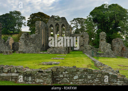 Irland, Ulster, County Down, Zoll Abtei. Ein Standort für die TV-Serie Spiel der Throne, wo Rob Stark wird als König des Nordens Stockfoto