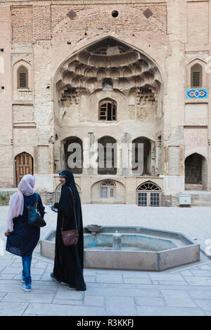 Südöstlichen Iran, Kerman, End-to-End, Basar, alten Karawanserei, Silk Road Caravan Rastplatz Stockfoto