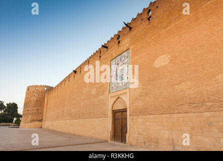 Zentrale Iran, Shiraz, Arg-e Karim Khan Zitadelle, Festung Stockfoto