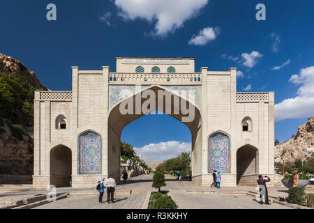 Zentrale Iran, Shiraz, Koran Gateway Stockfoto