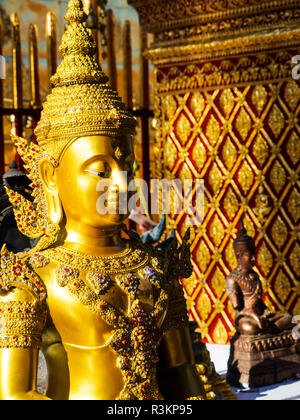 Südostasien, Thailand, Chiang Mai, Wat Prasingh ist am meisten besuchten Ort in Chiang Mai Stockfoto