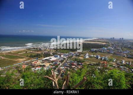 Blick von oben der Thuy Son Berg in der Nähe von Da Nang, Vietnam. Stockfoto