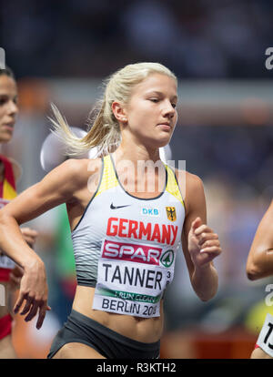 Berlin, Deutschland. 08 Aug, 2018. Natalie TANNER, Deutschland, Aktion. Women's Final 10000 m, auf 08.08.2018 Europäische Leichtathletik WM in Berlin 2018/Deutschland vom 06.08. - 12.08.2018. | Verwendung der weltweiten Kredit: dpa/Alamy leben Nachrichten Stockfoto