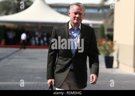 Abu Dhabi, VAE. 23. November 2018, Yas Marina, Abu Dhabi, Vereinigte Arabische Emirate, Etihad Airways Formel 1-Grand Prix von Abu Dhabi, Freitag Freies Training; Sean Bratches Credit: Aktion Plus Sport Bilder/Alamy leben Nachrichten Stockfoto