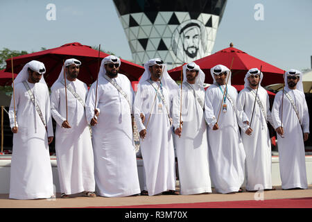 Abu Dhabi, VAE. 24. November 2018. 24/11/2018 Abu Dhabi, VAE Sport Formel 1 Grand Prix von Abu Dhabi 2018 Im Pic: Atmosphäre: LaPresse/Alamy leben Nachrichten Stockfoto