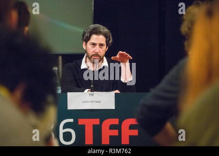 Turin, Italien. 24 Nivember 2018. 36. TFF Torino Film Festival. Pressekonferenz von Jason Reitman über seinen Film der Spitzenreiter. Credit: LaPresse/Alamy leben Nachrichten Stockfoto