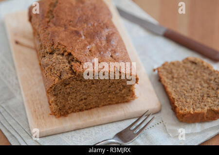 Vollkornbrot Biskuitteig Stockfoto