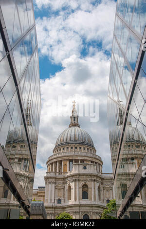 St Pauls Kathedrale in London, England Stockfoto