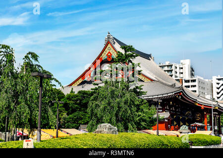 Tokio, Japan. Senso-Ji Tempel im Asakusa Nachbarschaft Stockfoto