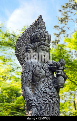 Kyoto, Japan. Tempel Eikando, Statue von kannon der Bodhisattva Guanyin oder Göttin der Barmherzigkeit Stockfoto