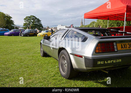 Delorean Sportwagen eine modifizierte Auto Show in Bangor Northern Ireland Stockfoto