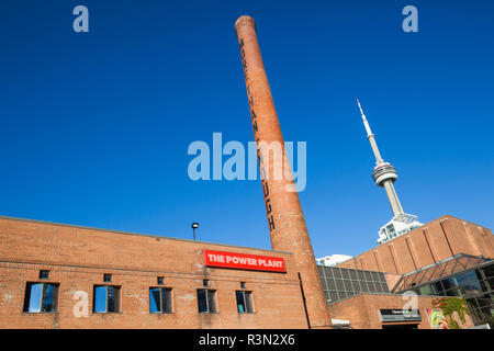 Kanada, Ontario, Toronto, Hafen, Kraftwerk Galerie Stockfoto