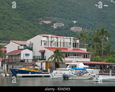 Roadtown, Village Cay Hotel und Marina, British Virgin Island, Tortola, Karibik, Westindien, Stockfoto