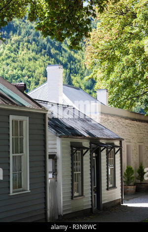 Neuseeland, Südinsel, Otago, Arrowtown, Miner cottages Stockfoto