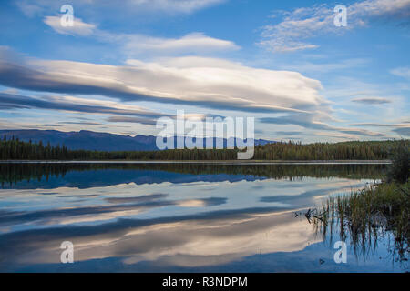 Kanada, British Columbia, Boya Lake Provincial Park. Stockfoto