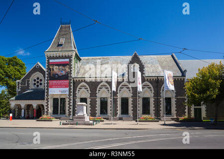 Neuseeland, Südinsel, Christchurch, Canterbury Museum, außen Stockfoto