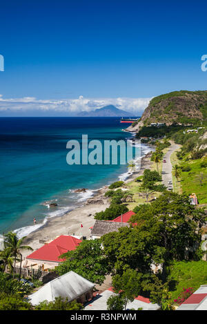 Sint Eustatius. Oranjestad Bay Stockfoto