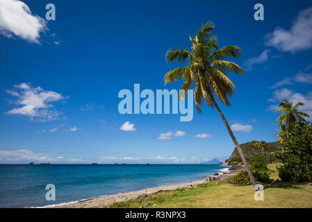 Sint Eustatius. Oranjestad Bay Stockfoto