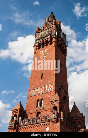 Berlin, Deutschland. Grunewaldturm, Grunewald Tower, 1899, Zehlendorf Viertel, Memorial Tower zum 100. Geburtstag des deutschen Kaisers Wilhelm I. zu markieren Stockfoto